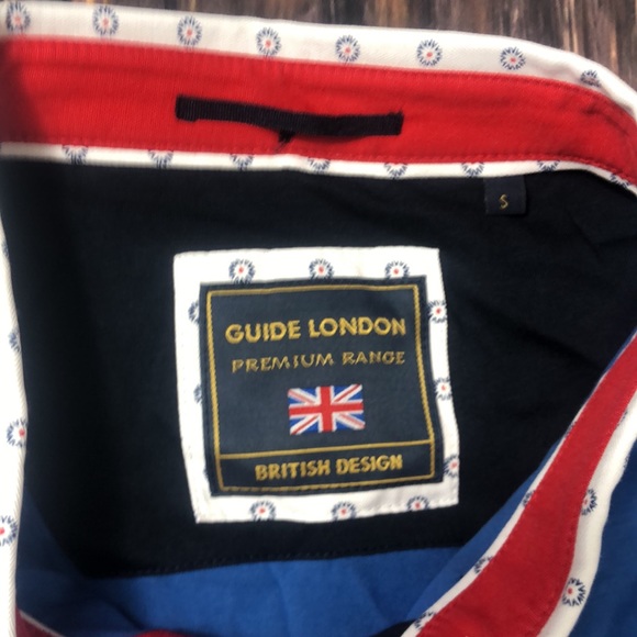 Guide London Mens Small Blue Polo Shirt - Picture 4 of 7